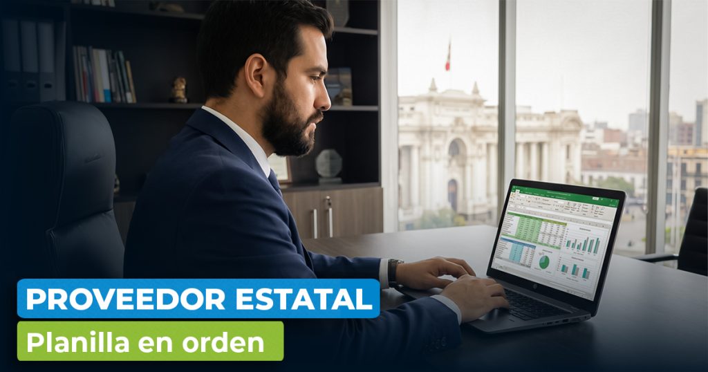 Gestión de pagos laborales para proveedores del Estado