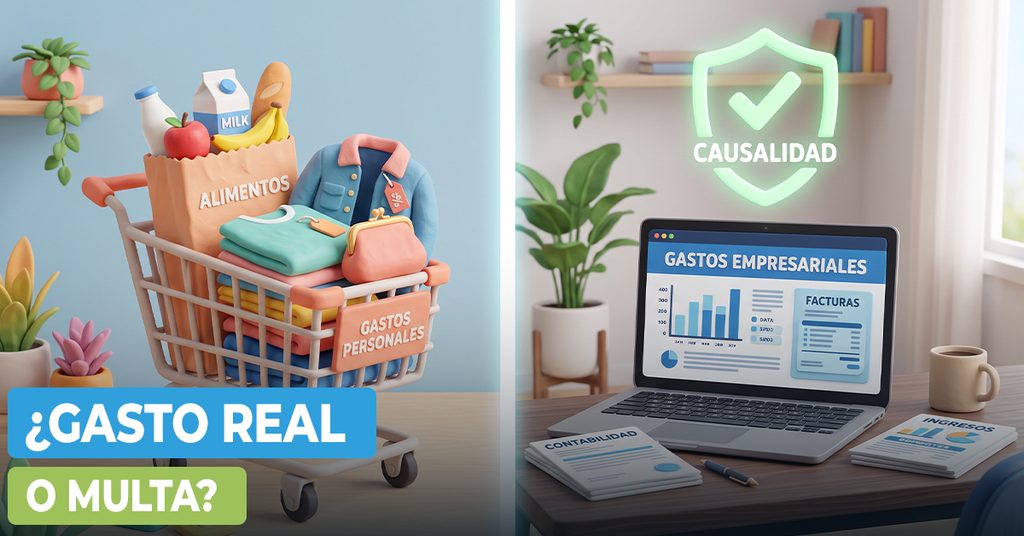 Gastos personales en la empresa rechazados por SUNAT