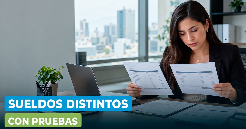 Sueldos diferentes en Perú: comparación de boletas de pago y revisión de políticas salariales para justificar remuneraciones distintas.