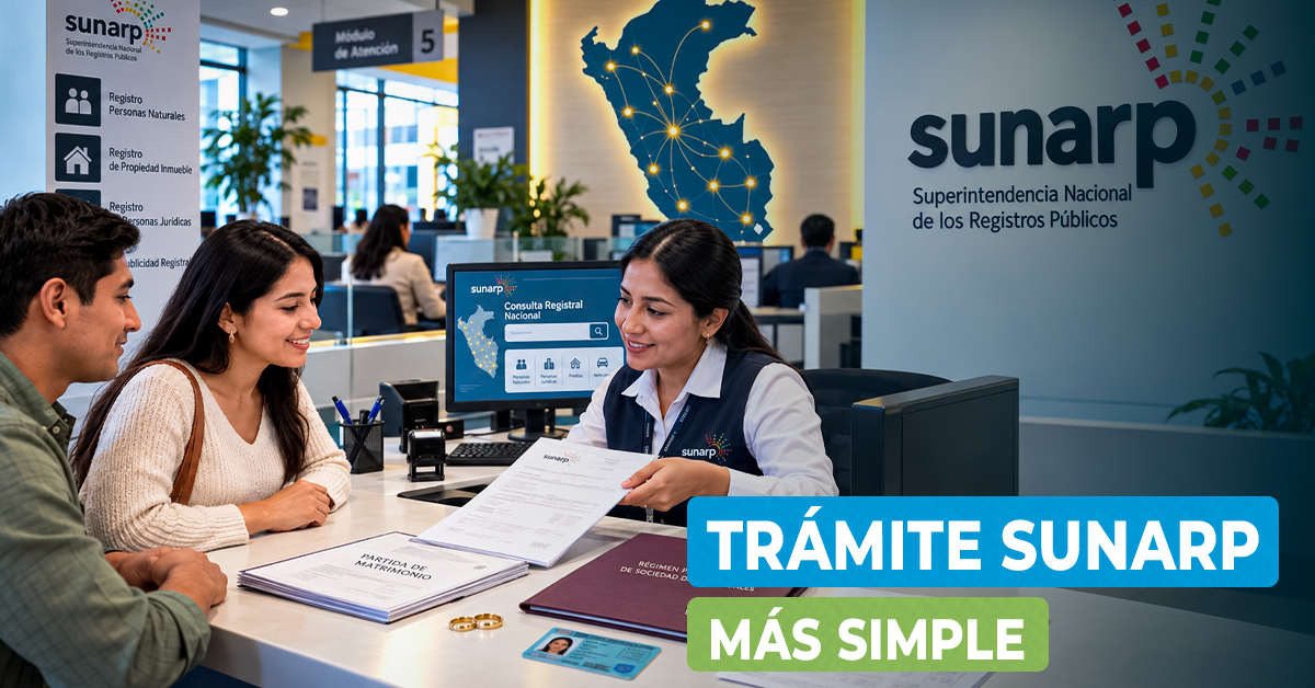 Registro Personal SUNARP con nuevas reglas y alcance nacional
